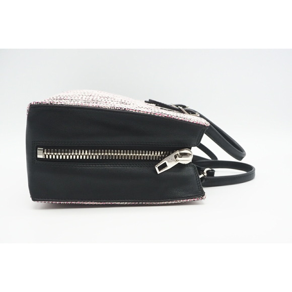 Balenciaga Tweed 2way Tote Bag Pink Black - Picture 4 of 11